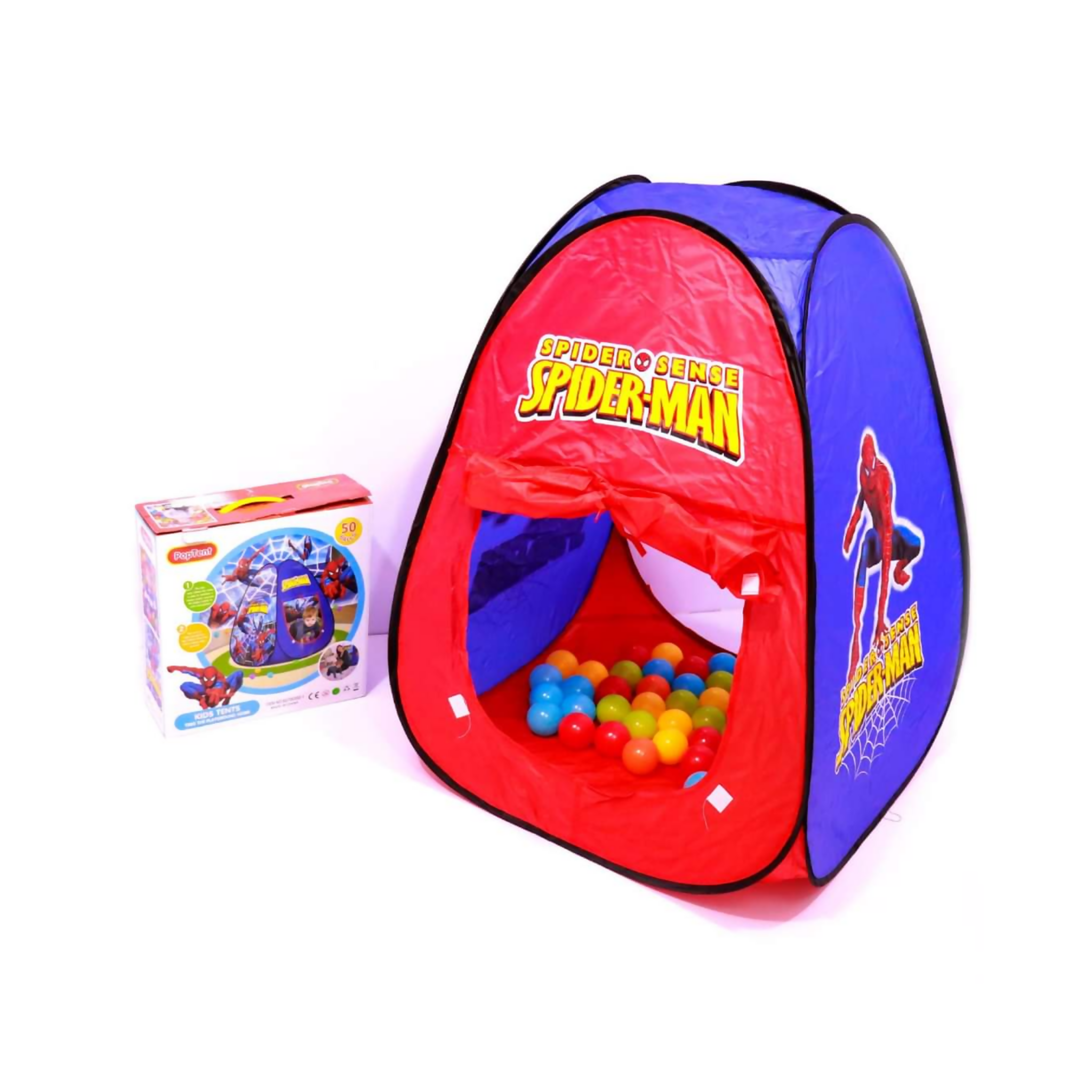 Tent House, Colorful Play Space with 50 Balls, Imaginative Fun, for Kids'