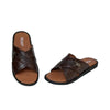 Slipper, Leather Comfort & Durable Rubber Sole, for Men