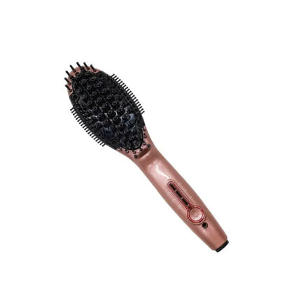 Mini Hair Straightener Brush, Fast Heated Hair Comb Straighten 3 in 1