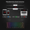 Keyboard, Redragon Fizz Pro K616 Wireless Mechanical Gaming & RGB, Red Switches
