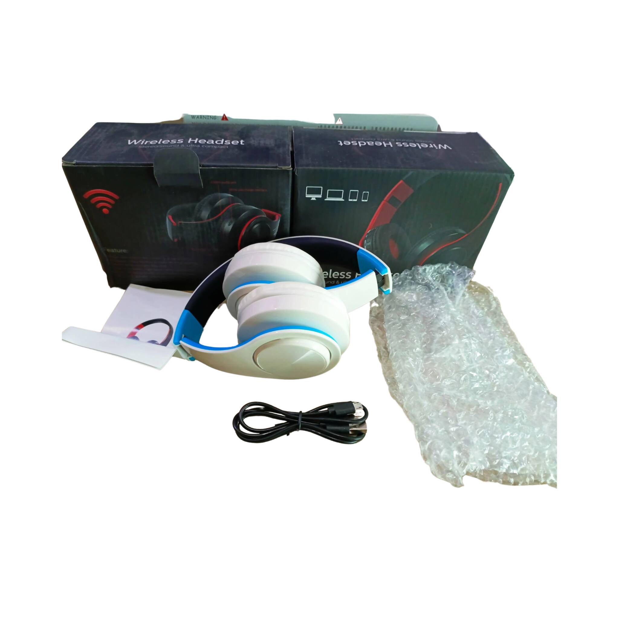 Hedphones, Ultra-Compact Wireless Headset with Stereo Sound Bluetooth Connectivity