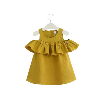 Frock, Crafted From High-Quality Fabric, for Baby Gilrs'