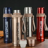 Sports Water Bottle, Durable 750ml Stainless Steel with Vacuum Flask Technology