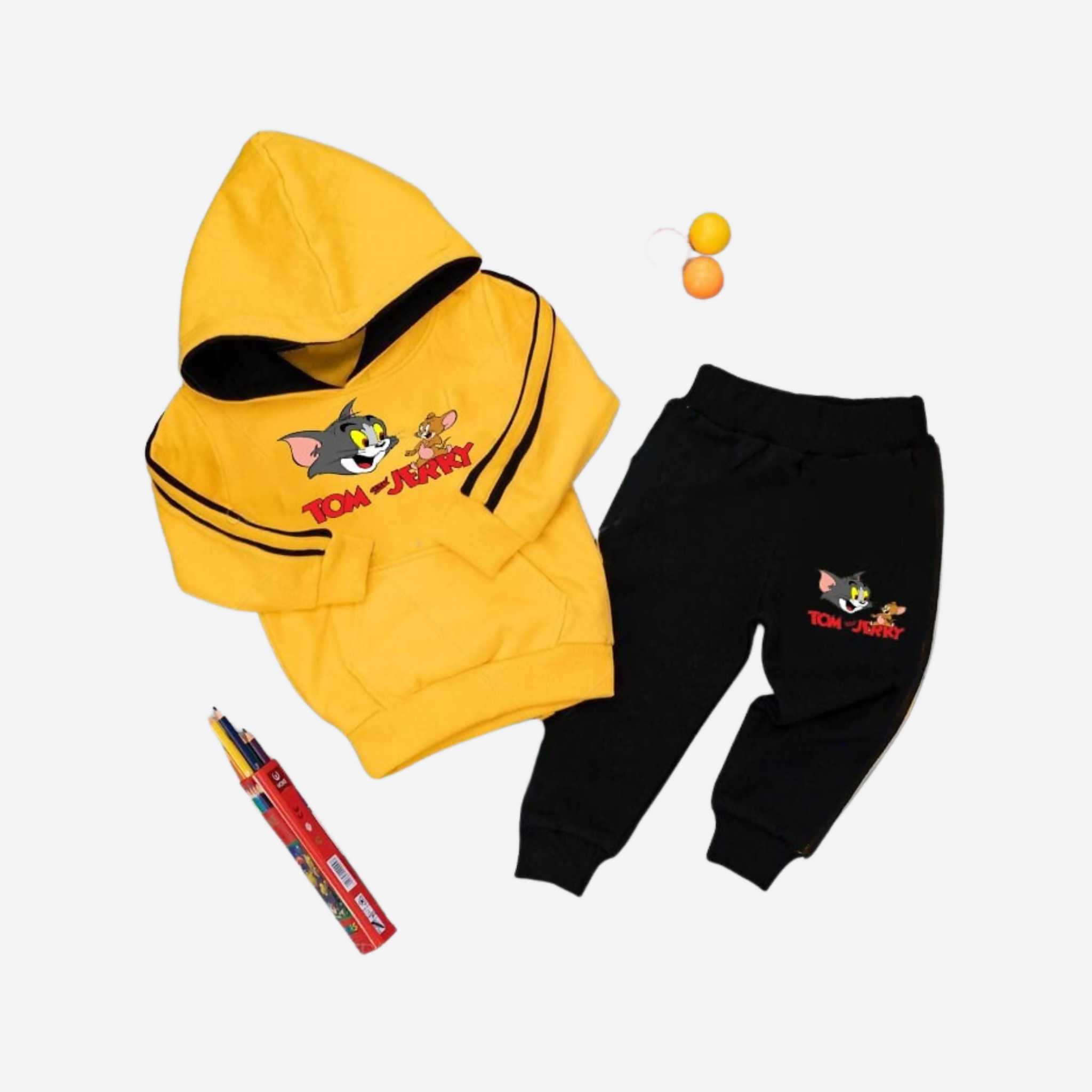 Tracksuit, Cozy Winter Fashion: Style and Warmth in One, for Kids'