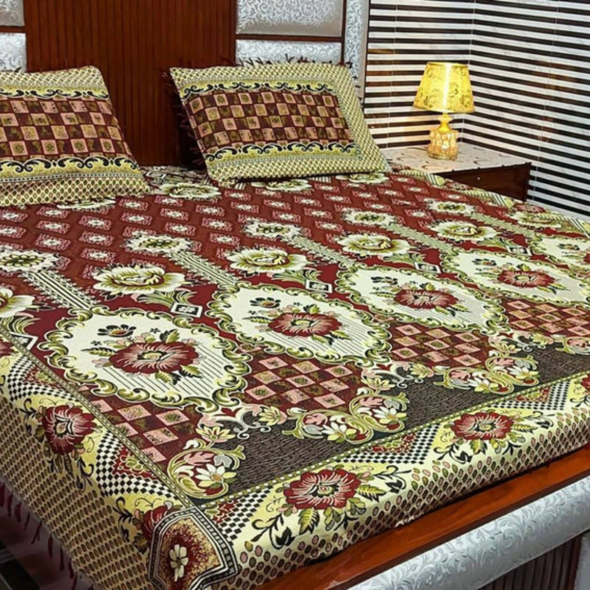 Bed Sheet, Experience the Luxury Of Quiltex Pure Cotton Multani
