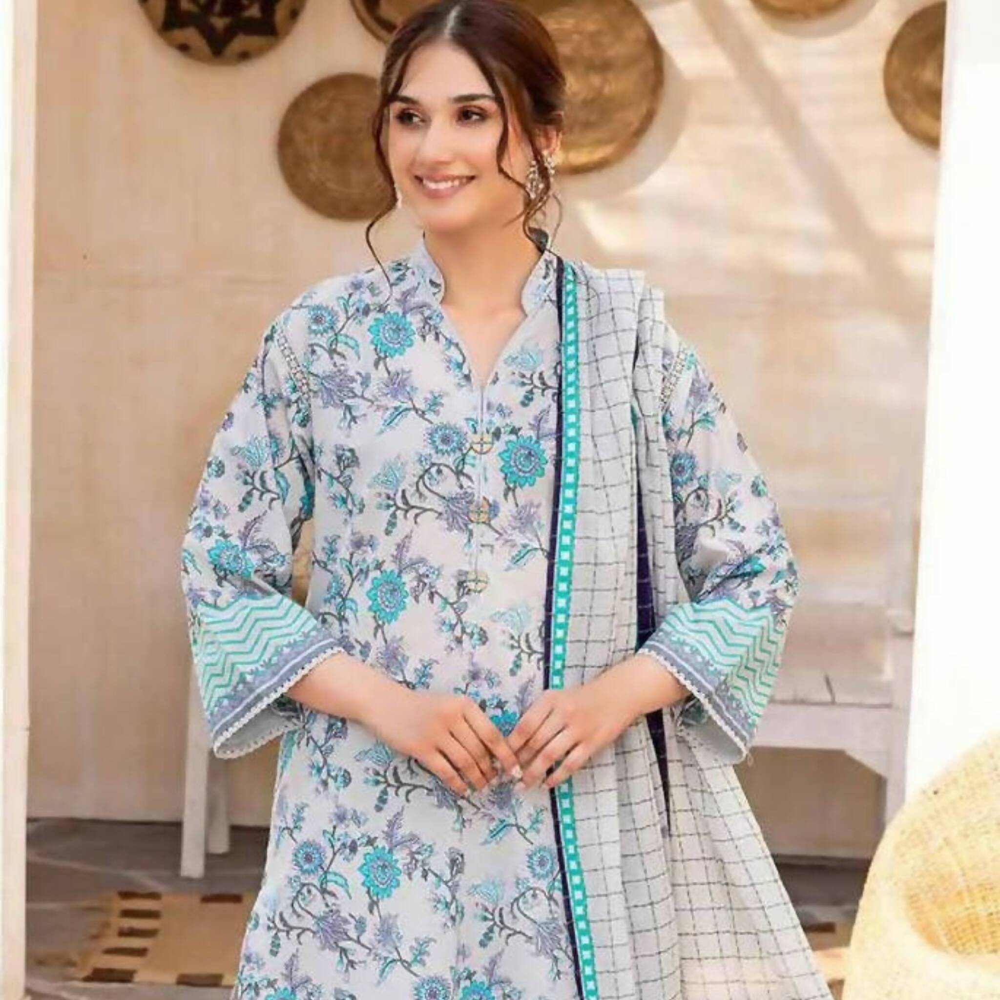 Dress, Sawan Prints 3-Piece Set & Affordable Party Wear, for Summer 24
