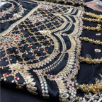 Wedding Saree, Opulent Designer & Luxury in Pure Chiffon, for Ladies