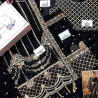 Wedding Saree, Opulent Designer & Luxury in Pure Chiffon, for Ladies