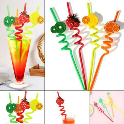 Art Straws, Colorful Plastic Made, Perfect for Parties & Decor!