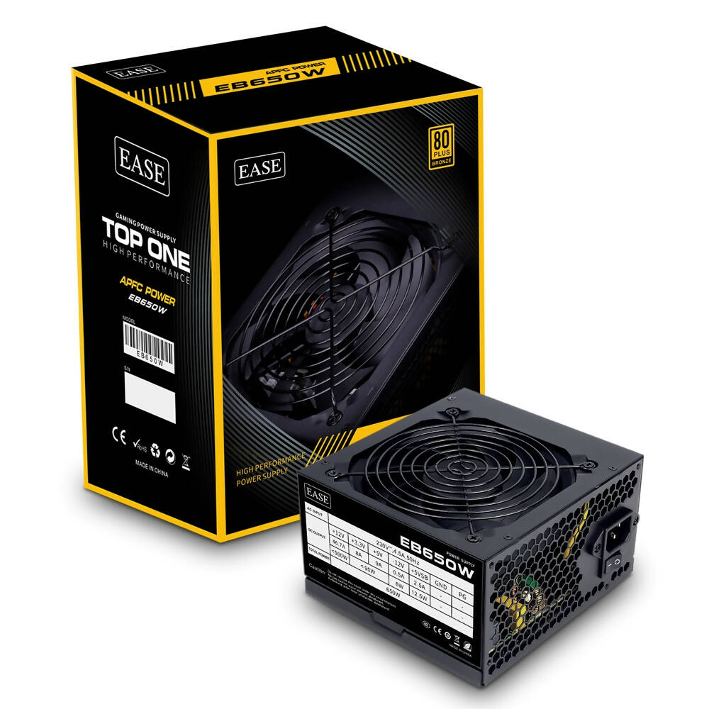 EB650 Watt 80 Plus Bronze Power Supply