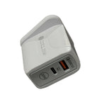 USB Charger Adapter, Quick Charge 3.0, iPhone & Mobile Phones - 20W