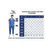 Contrast Medical Scrub Suits, Navy Gray, for Men