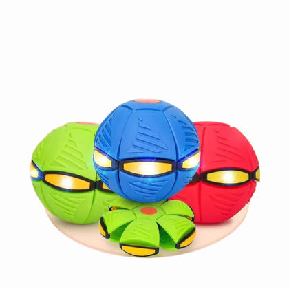 Phlat Ball, Transformative Mini Sports Toy, for Portable Fun