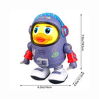 Space Dancing Duck, Musical Action with Flashing Lights, for Kids'