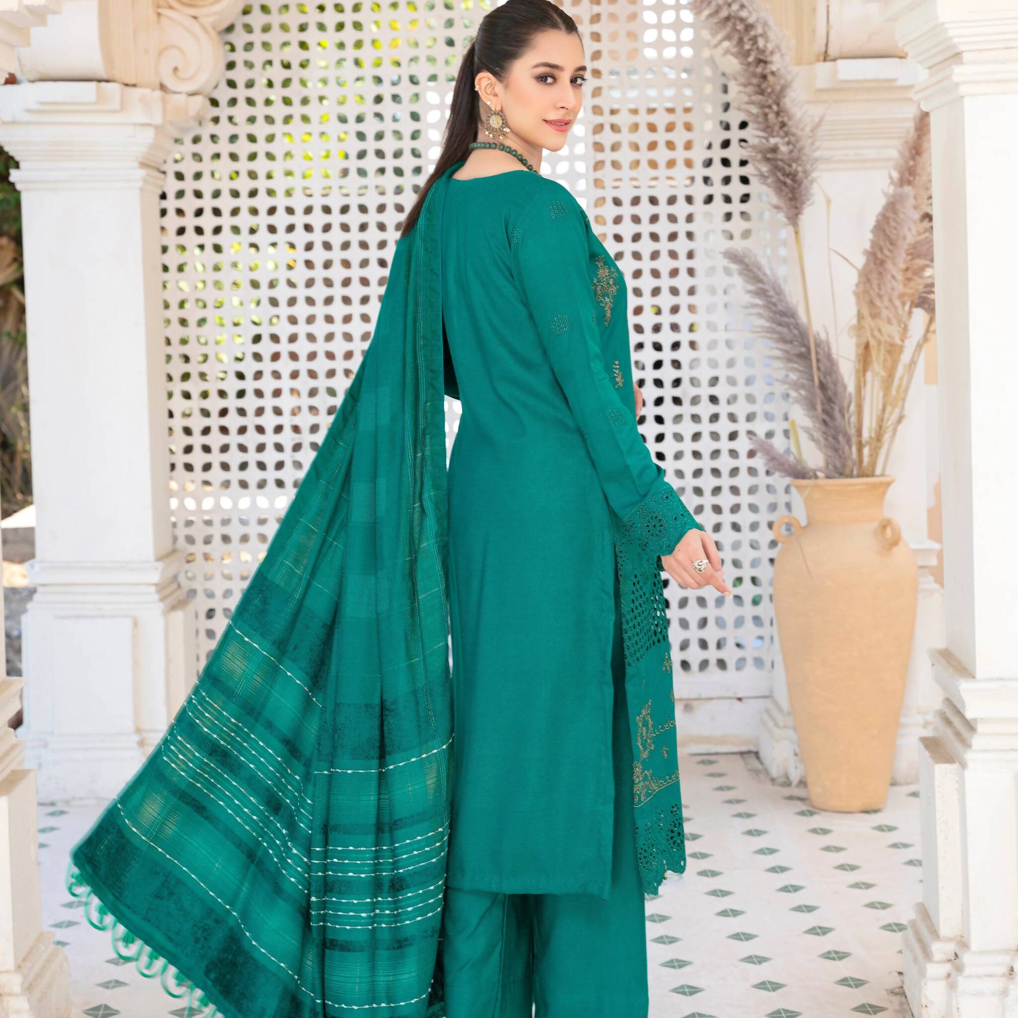 Chikankaari Embroidery Suit