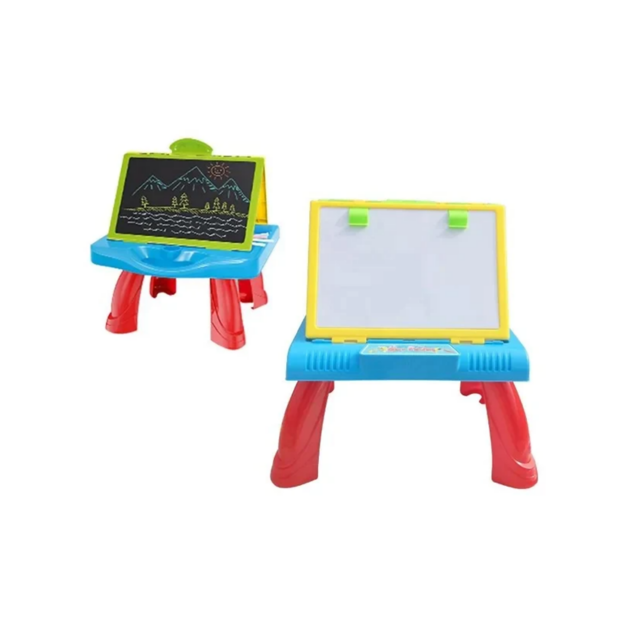Learning Desk, Chalkboard, Projection Painting, Whiteboard, for Kids'