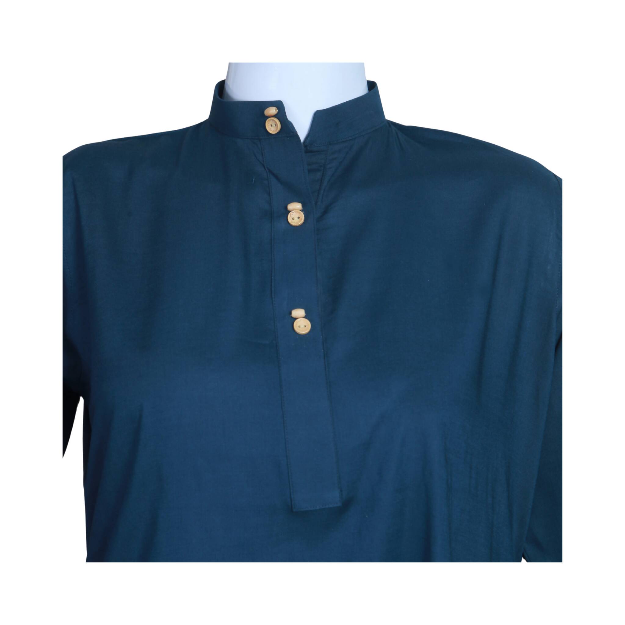 Shirt, Blue Linen Comfort, Breathability & Style, for Every Season