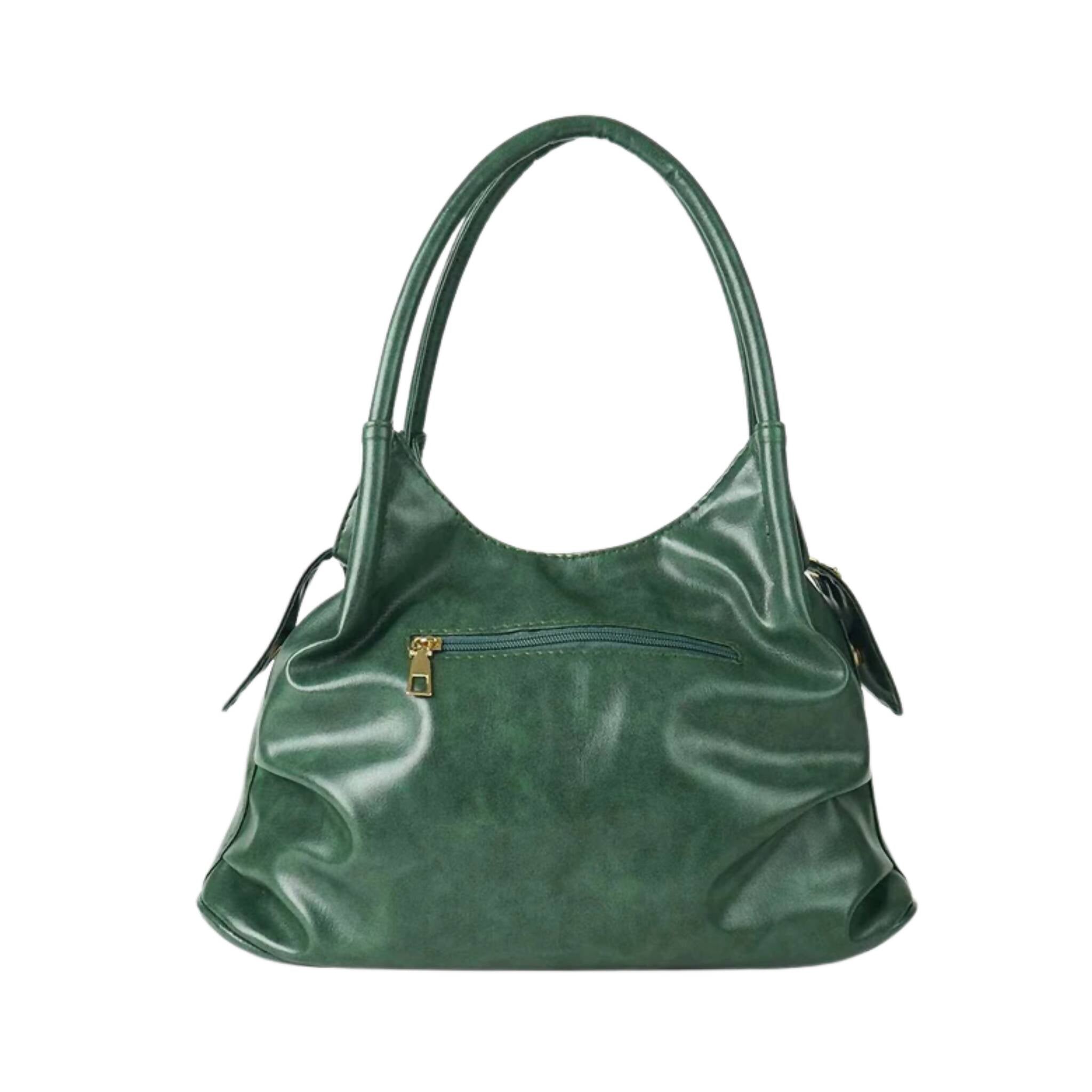 Hand Bag, Top Zipper Closure, Inner Pockets & Outside Zip Pocket, for Women