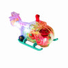 Helicopter Toy, Transparent Gear & Educational Fun with Lights & Music, for Kids'