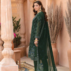 Women Crinkle Chiffon Ensemble