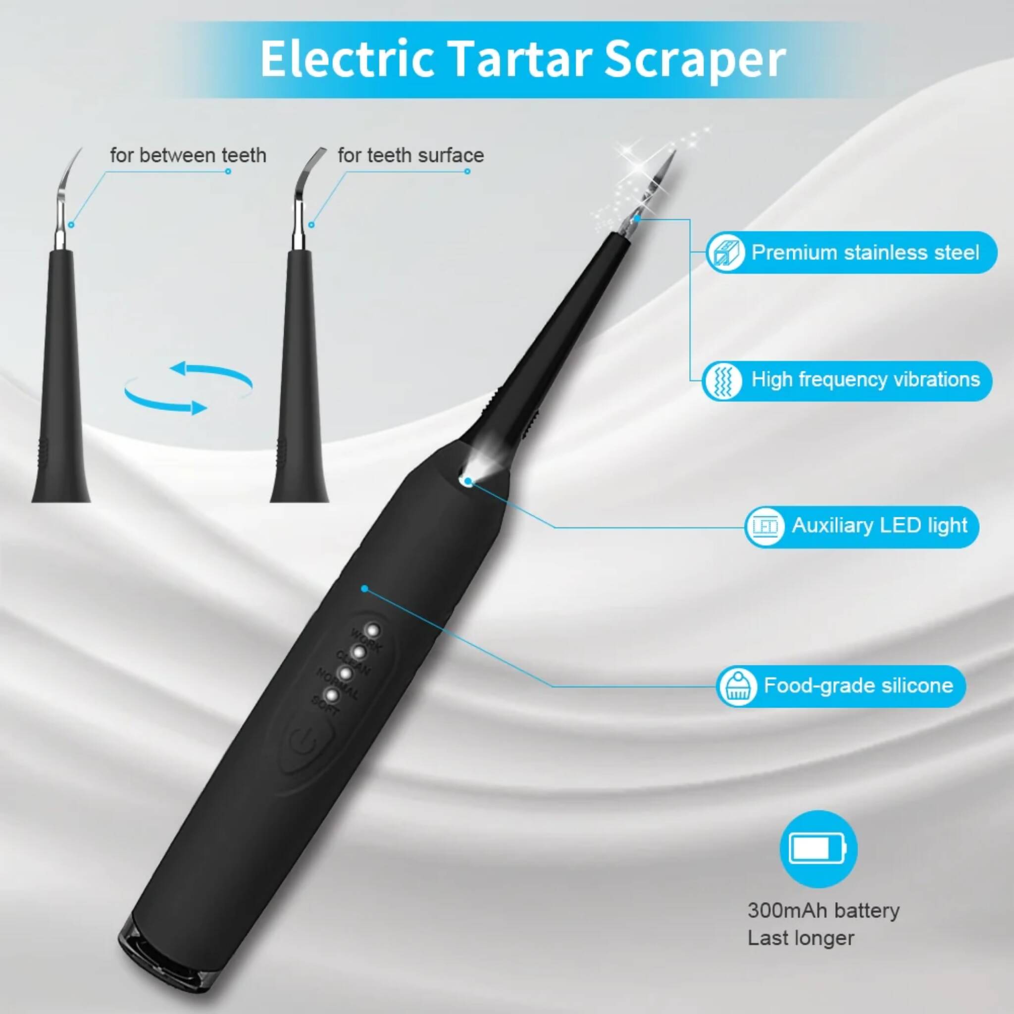 Teeth Cleaning Product, Effective At-Home, for Tartar, Calculus & Plaque Removal