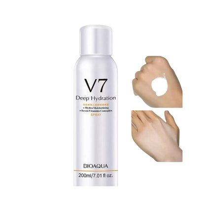 V7 Deep Hydration Spray, Skin Brightening & Hydrating Lotion, Even Skin Tone, 200ml