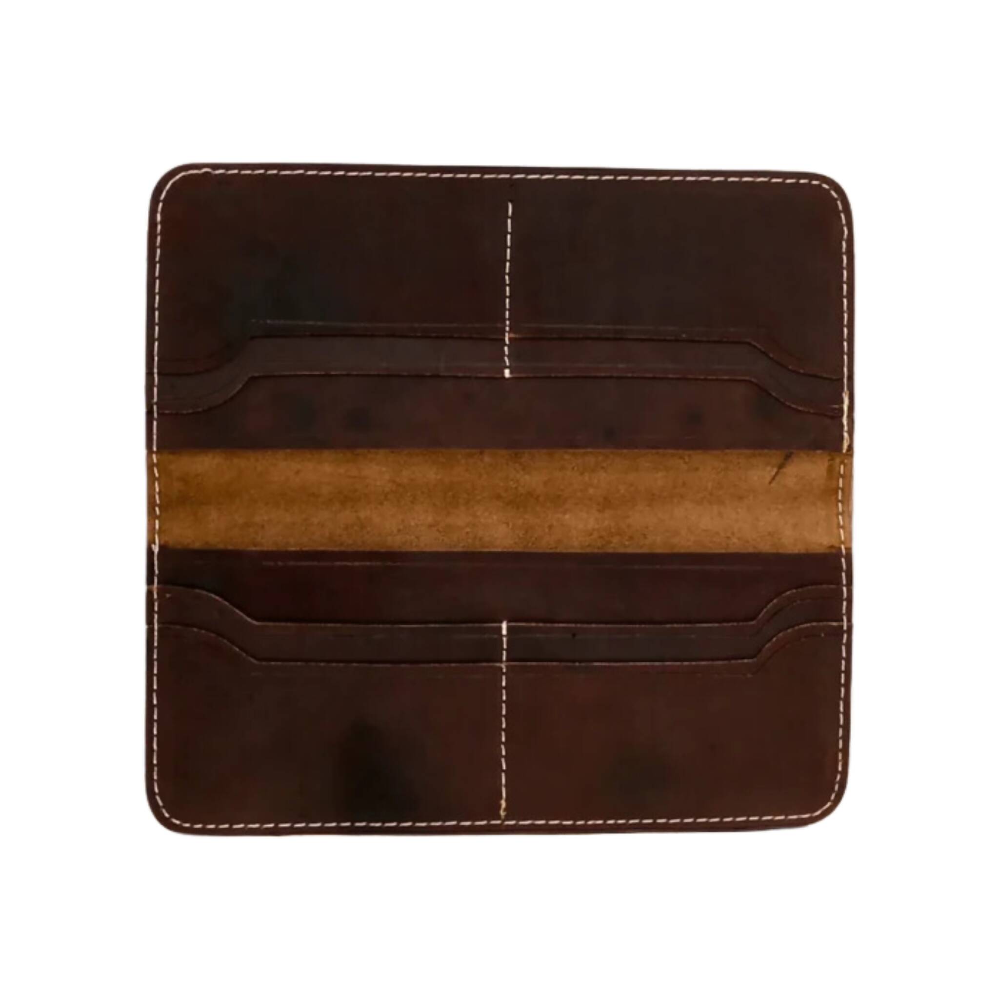 Wallet, Handcrafted Elegance & Pure Leather Long Purse, for Men