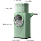 Veggie Slicer, Ultimate Manual Rotary, Slicer, Slice, Dice, and More!