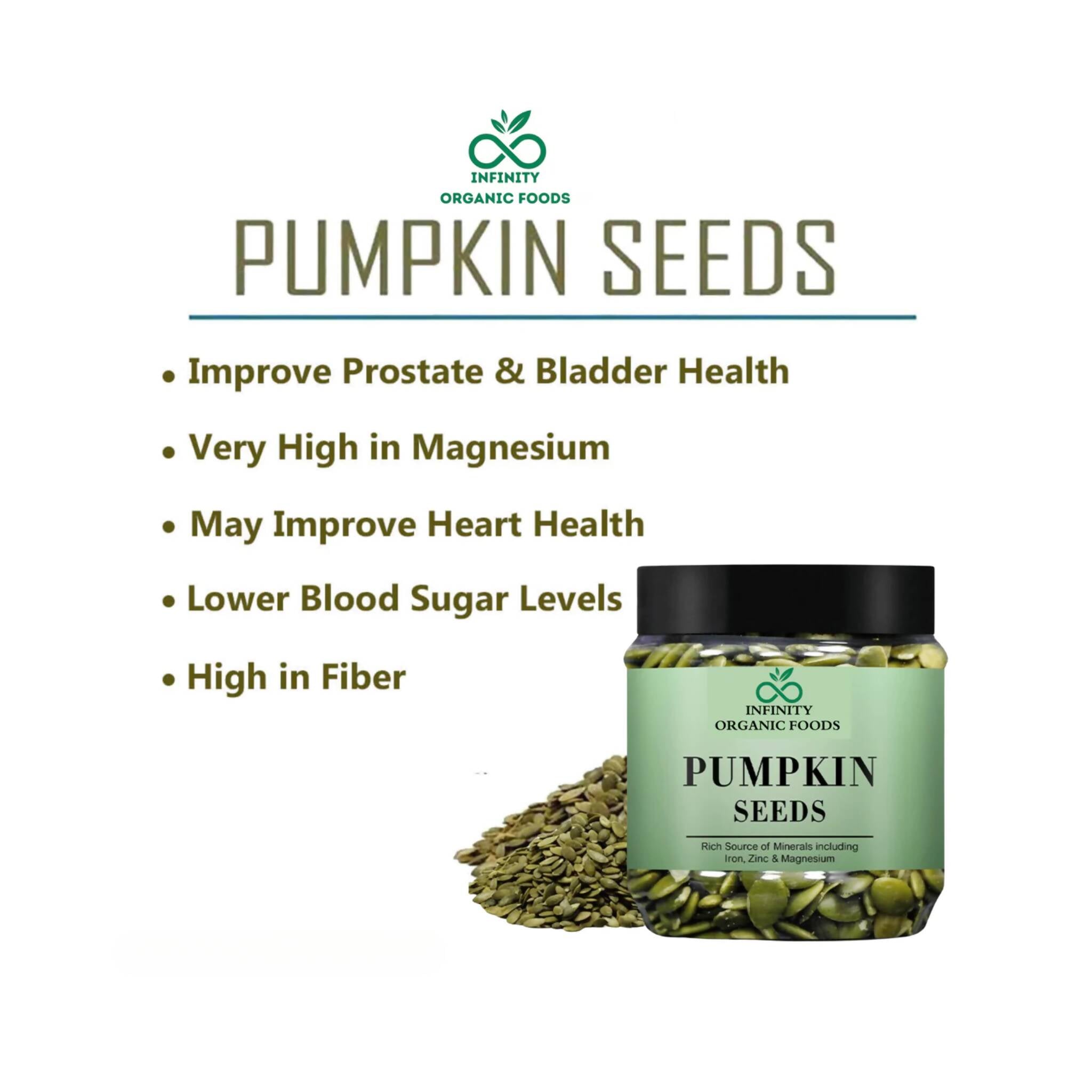 Pumpkin Seeds, May Improve Heart Health & Lower Blood Sugar Levels, (کدو کے بیج)