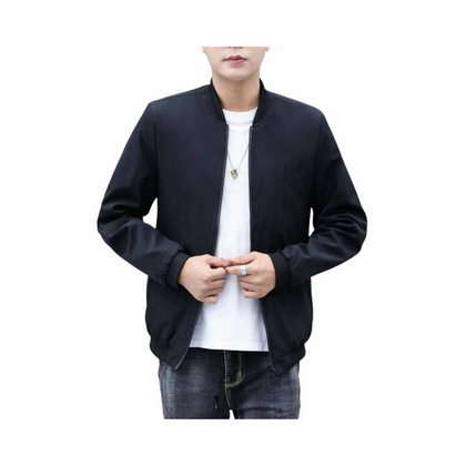 Jacket, 1 Pc Stitched Bomber & Quilted Fleece Plain, for Men