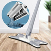 Flat Floor Mop, Effortless Cleaning, X-Type Microfiber Flat Mop with Twist Mechanism