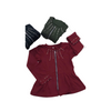 Jacket, Versatile Fleece Apparel & Front Zip, for Women