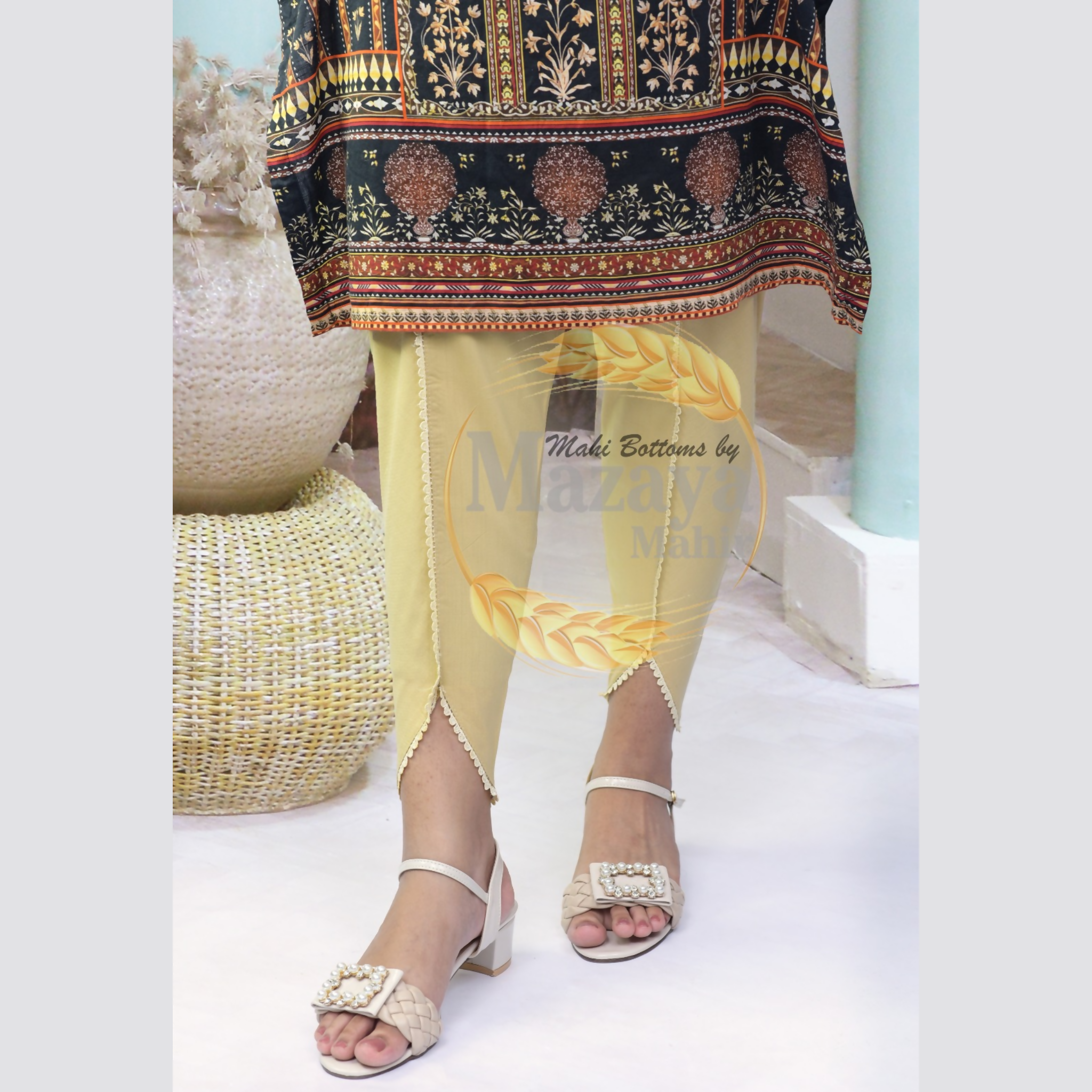 Tulips Shalwars, Stylish Self-Stitched Collection, for Ladies