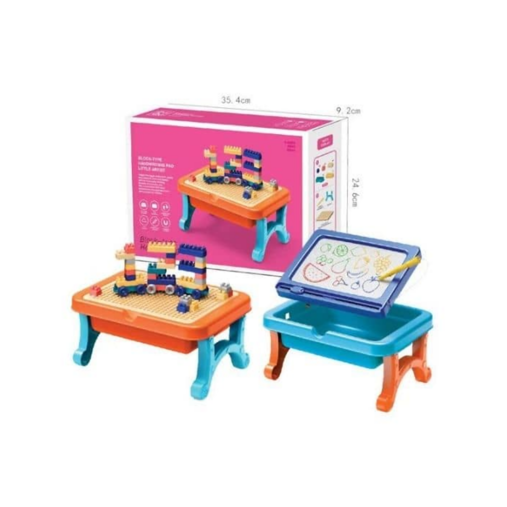 Building Blocks & Drawing Board Table