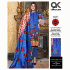 Unstitched Suit, Classic Kasturi Lawn with Sequence Embroidery, for Women