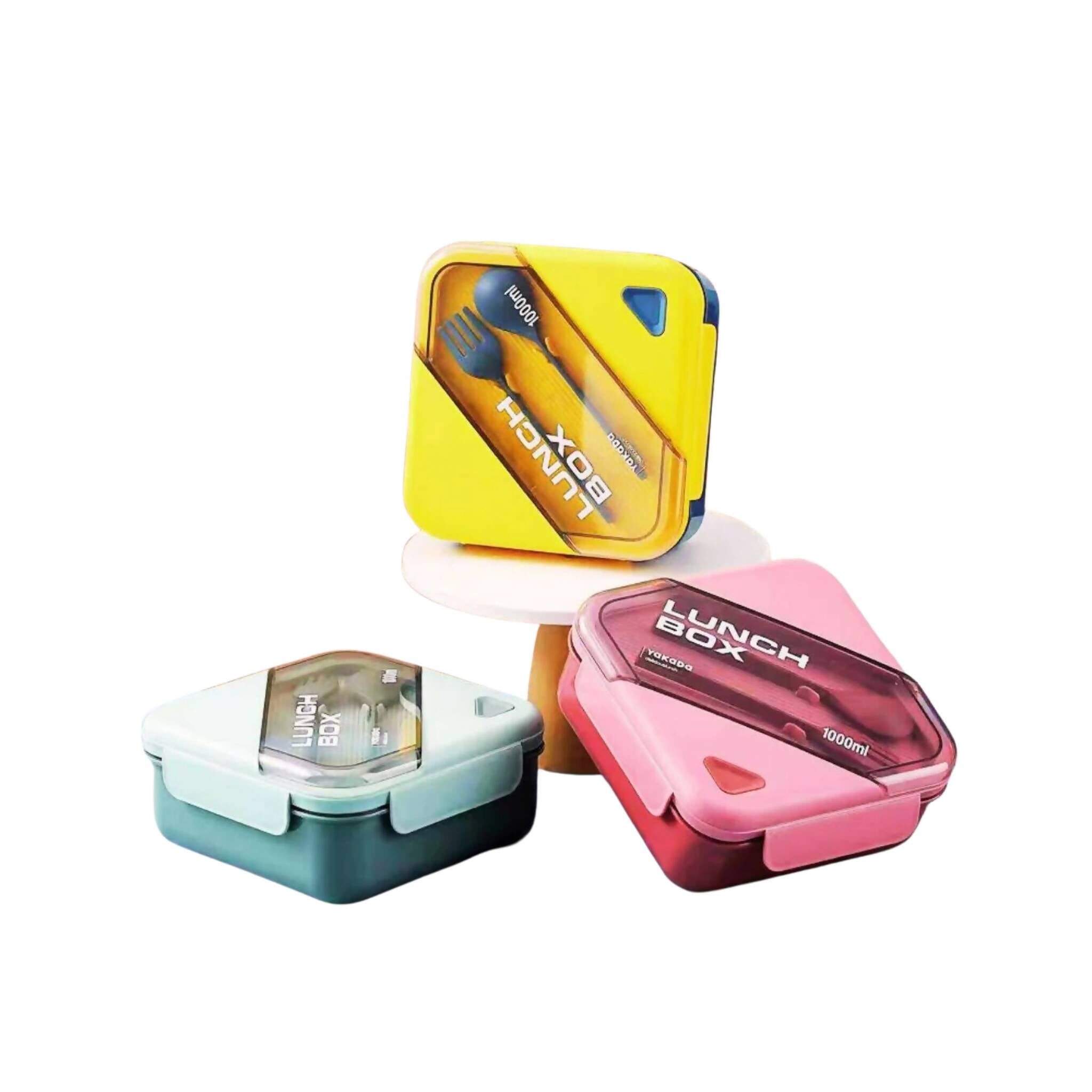 Lunch Box, Meal Mate 1000ml Your Go-To Portable Lunch Solution!