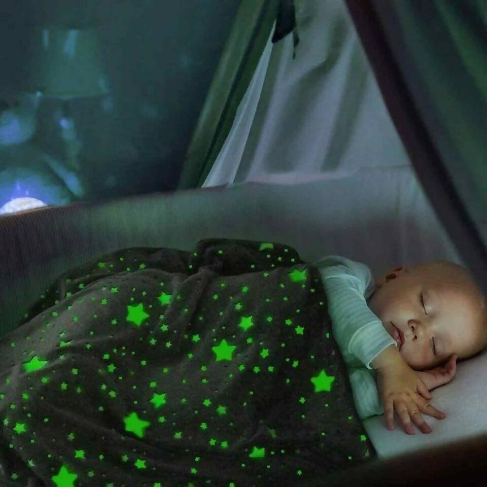 Glowing Blanket, Super Soft Fluorescent, Magical Glow & Ultimate Comfort, for Kids'