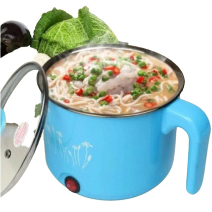 Mini Electric Cooker & Egg Boiler, Compact Cooking - 18cm