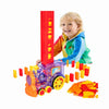 Domino Electric Train, Tumble Down Action with Lights & Sound