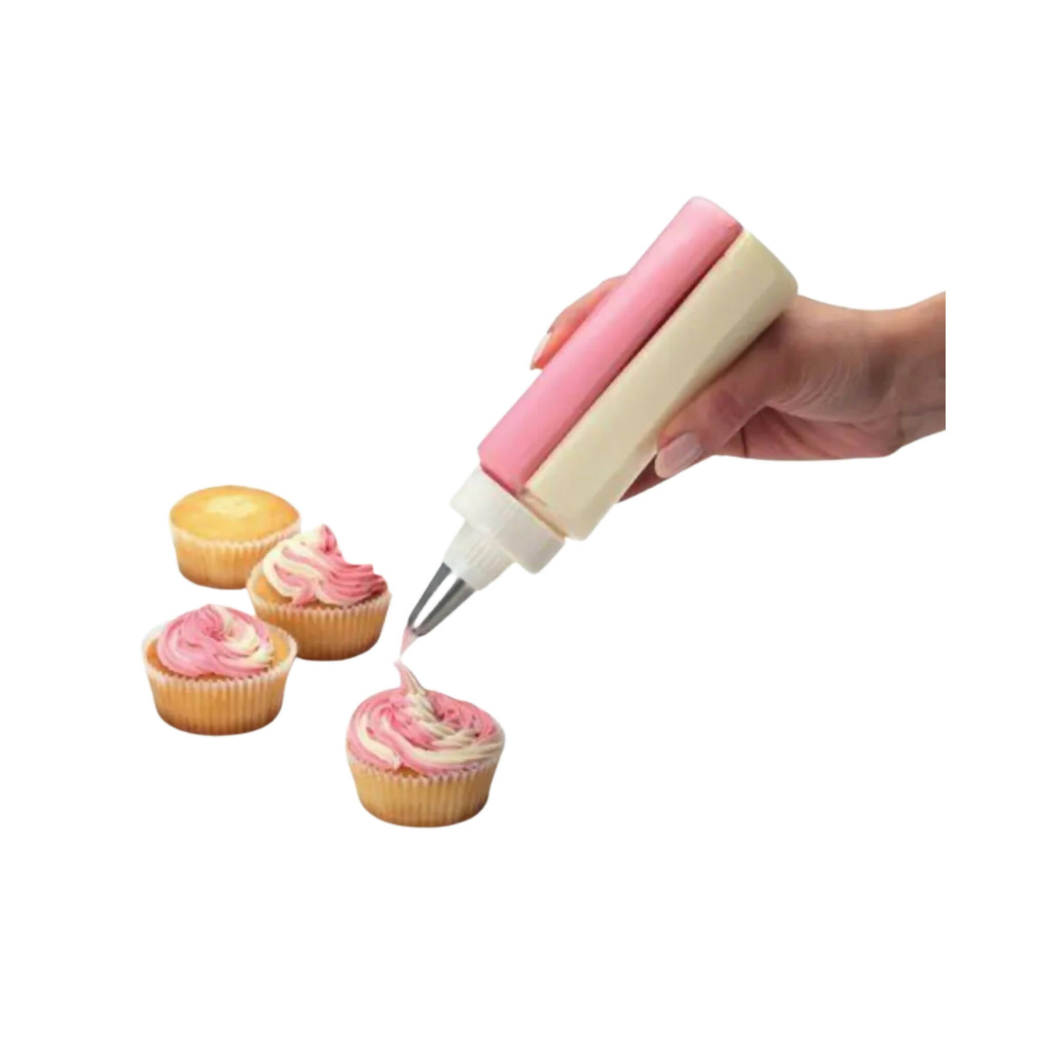 Icing Bottle, Dual-Tone, Baking, Frosting, Decorating made easy!