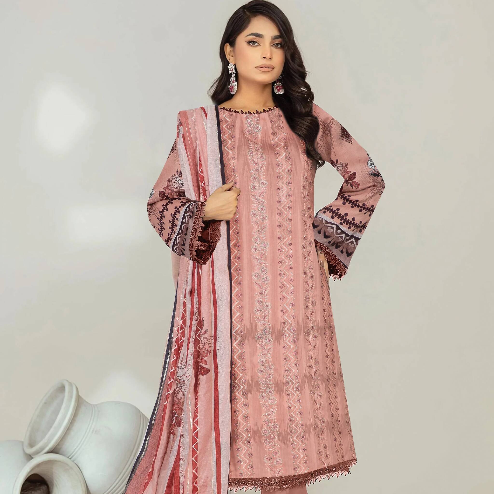 Women Unstitched Suit