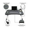 Laptop Table, Flexible Comfort & Foldable, for Bed & Adjustable Stand