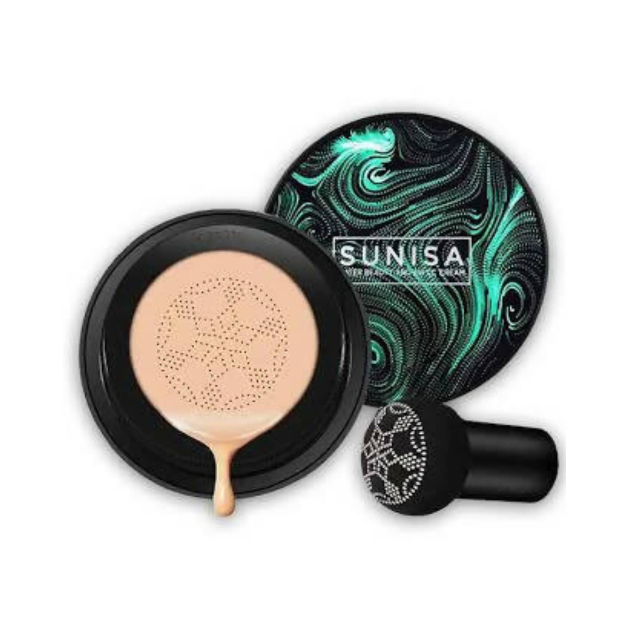 Cream, Sunisa Foundation Mushroom Headed & Air Cushion BB CC