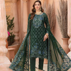 Women Crinkle Chiffon Ensemble