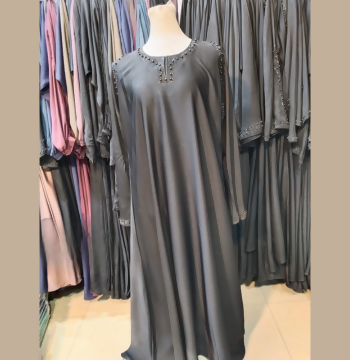 Abaya, Paired with A Variety Of Hijabs & Accessories, for Women