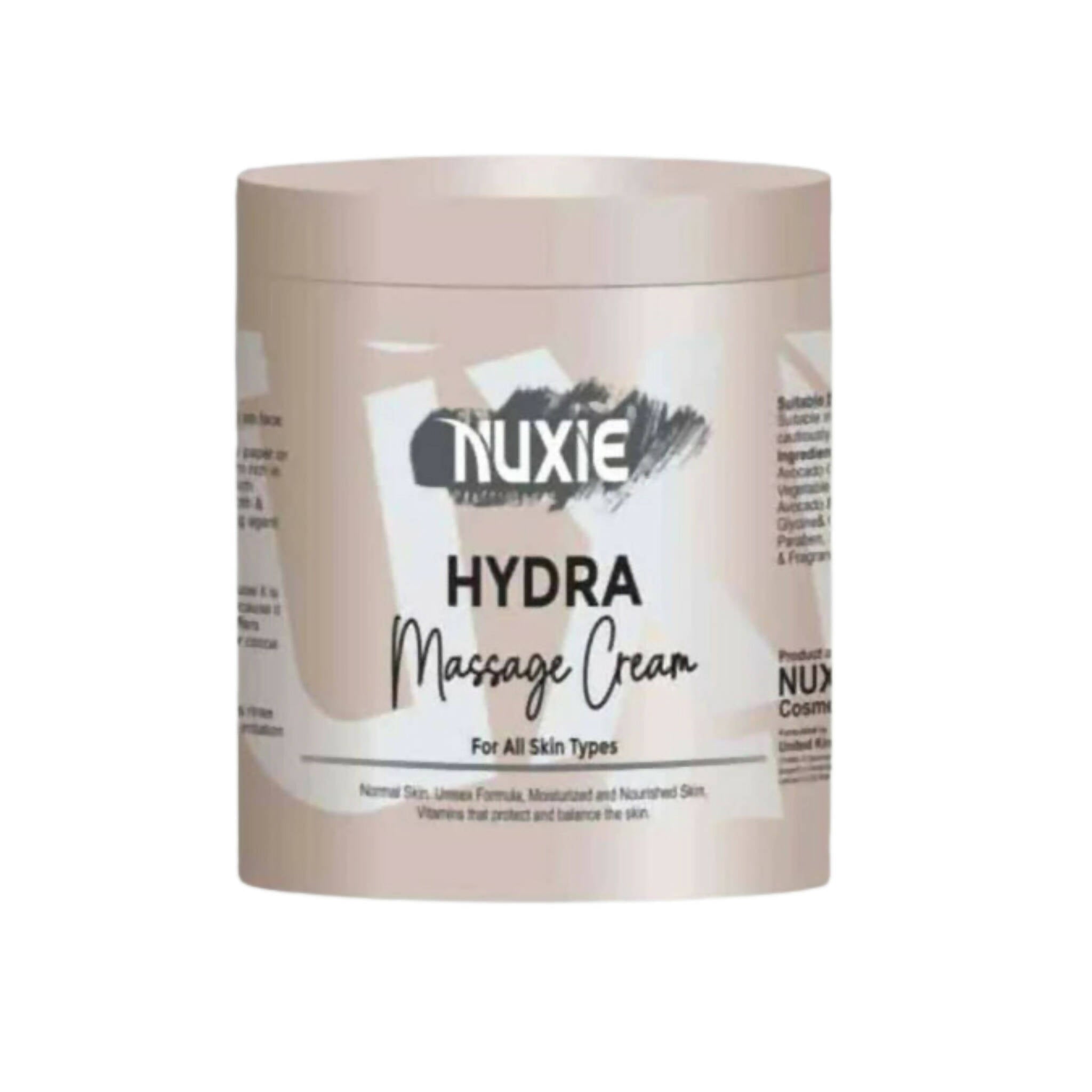 Nuxie Hydra Massage Cream, Nourishing, Moisturizing Skincare