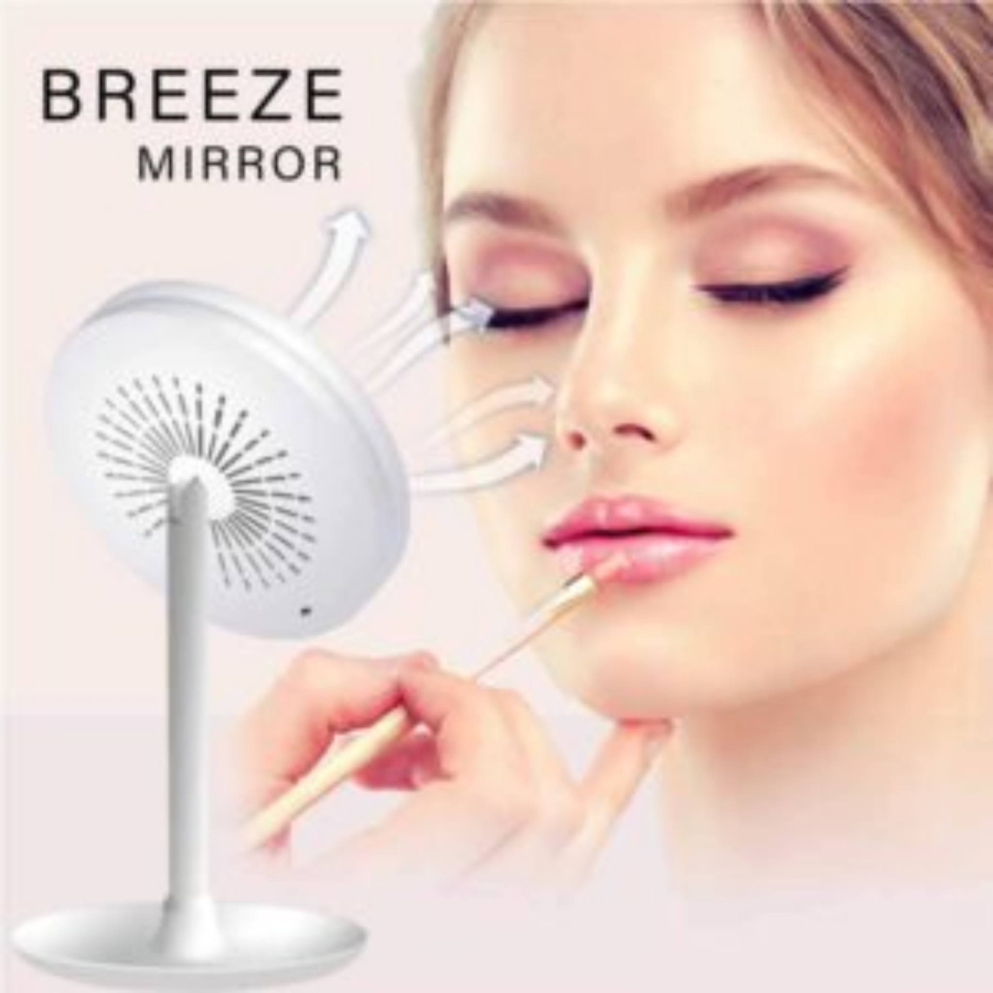Led light best sale makeup mirror action