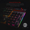 Keyboard, Redragon K580 VATA, RGB Brilliance, Blue Precision & Macro Power