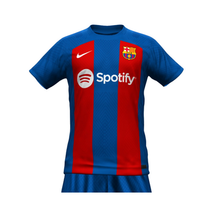 Football Shirt, Authentic FC Barcelona - Classic Blue & Red Stripes