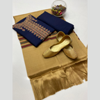 Unstitched Suit, Sosi Elegance, Gala Daman & Matching Shaw, for Women